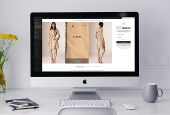 Heritage Trench Coat product pages of Burberry website