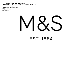 M&S Work Experience