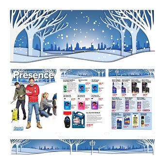 Illustrative template for a retail catalgue