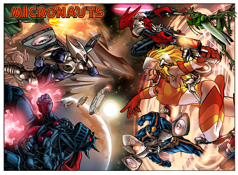 Micronauts Concept art