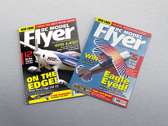 RC Model Flyer Magazine Design and Atwork