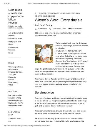 Wayne's Word: Every day's a school day