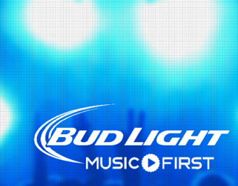 Bud Light Music First Banner Ads