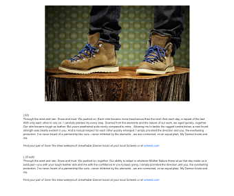 Danner Boots "Find Your Pair"