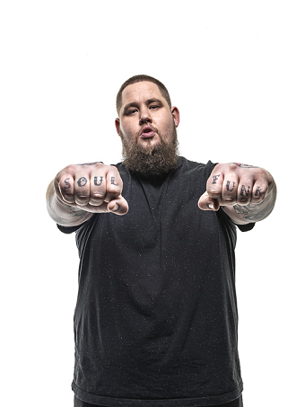 Rag 'n'Bone Man by PEROU for NME