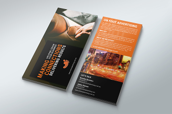 Challenging Flyer Design