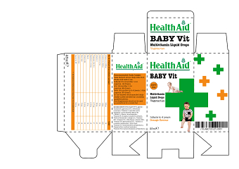 HEALTH AID BabyVit packaging design proposal