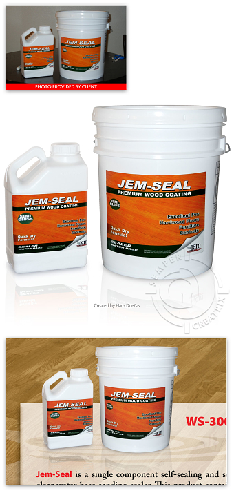 Floor Wood Sealers Tri-Fold