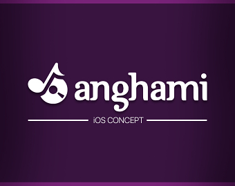 Anghami Mobile App Concept