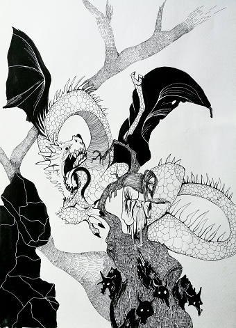 The wizard and the dragon