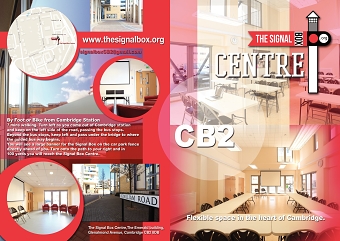 The Signal Box Centre Promo Leaflet