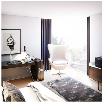 interior hotel room