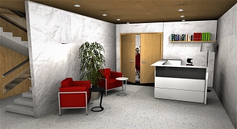 Reception Area Design Concept