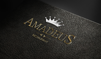 Amadeus RestaurantBranding (Logo & Menu)