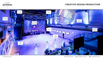 PF Events Brochure Design - Creative Production