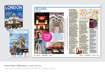 London Planner Magazine design