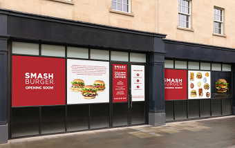Smashburger Window Decals