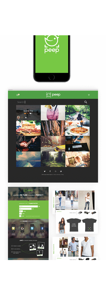 Peep App and Branding