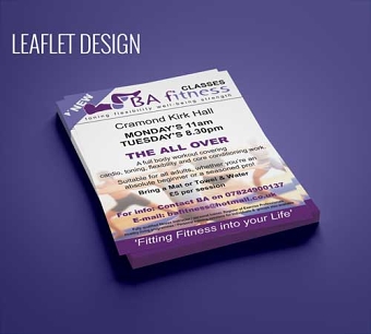 BA Fitness - Flyer and Logo Design