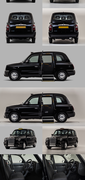 London Taxi TX4 Euro 6 Elegance Photo Shoot, retouch