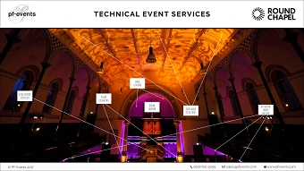PF Events - Brochure Design - Round Chapel