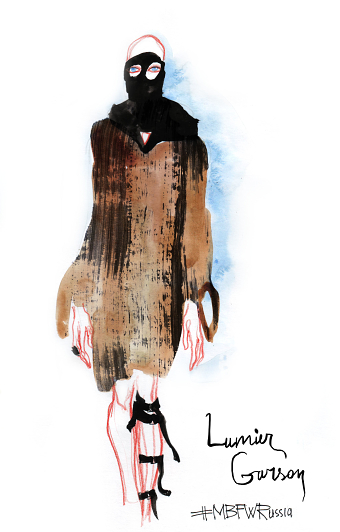 Fashion illustration for MBFW Russia Part II