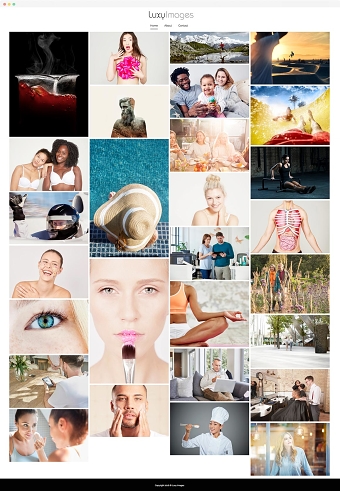 Luxy Images Logo & Theme customisation