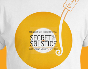 Alternative t-shirt prints for Secret Solstice 2014