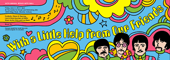 Beatles Themed Invitation Suite