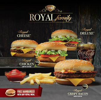 Mc Donalds Royal Family