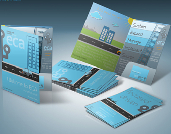Branded marketing material