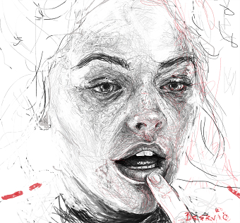 Lazy Sunday drawing WIP