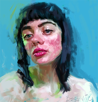 Natasha, portrait study