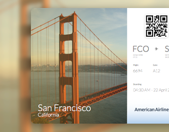 DailyUI #079 Itinerary