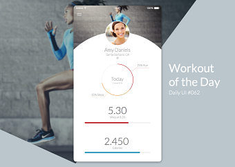 Daily UI Workout of the Day #062