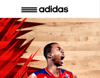 Adidas Re-Design Home Page