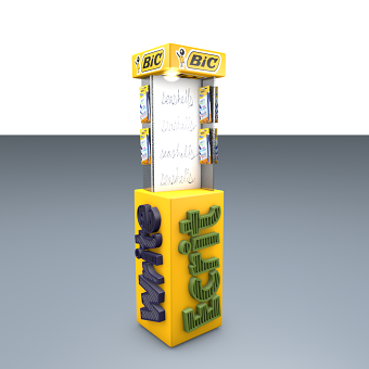 Bic - Stand Display