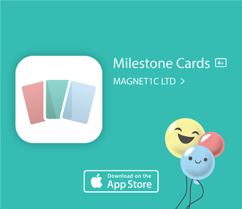 Baby Milestone Cards app