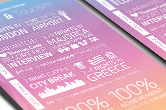 Wiltshire College Travel and Tourism Infographic