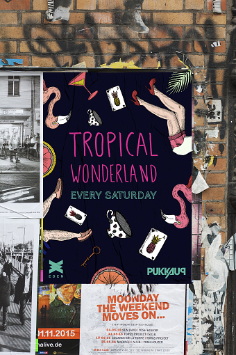 Club Night Poster Designs (Internship Brief)