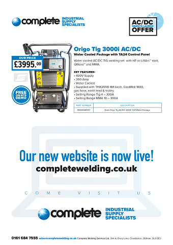 AC/DC Machines Offer Leaflet