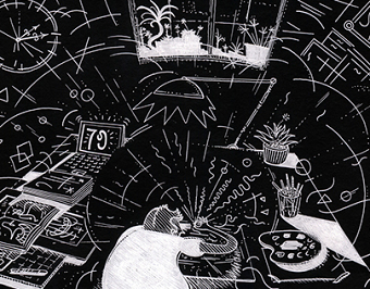Concept Drawings, Animation Project Collaboration