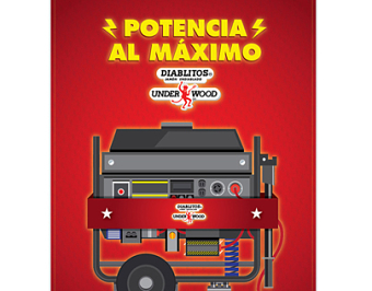 Sales force campaign : ¨Potencia al máximo¨.Underwood