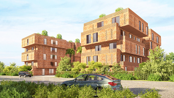 3D Exterior Rendering for Eye View