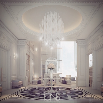 Les Français Lobby Interior Design