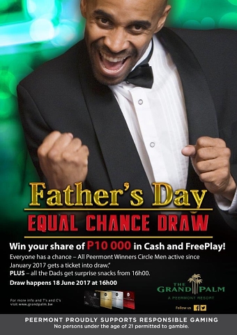 Poster concept and design for Grandpalm and Graceland Casino [Fathers day]