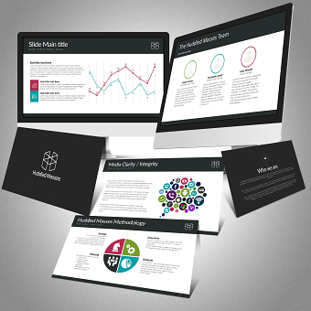 huddled masses Powerpoint template