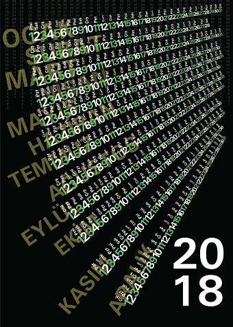Software themed calendar