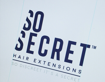 So Secret Hair Extensions Branding