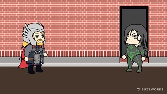 Thor Ragnarok 2D Animation